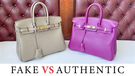 come riconoscere borsa hermes falsa|hermes birkin bag real.